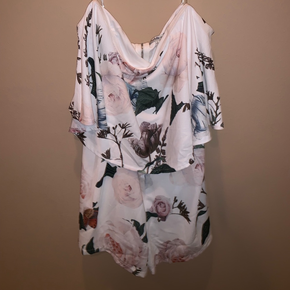Charlotte Russe Strapless Romper